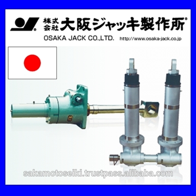 High quality worm gear screw jack OSAKA JACK of WORM & SCREW JACK made in Japan.